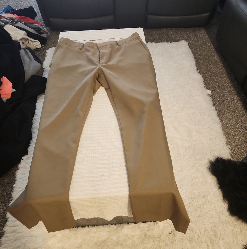 Louis Raphael Olive Khaki Tailored Pants 38x32